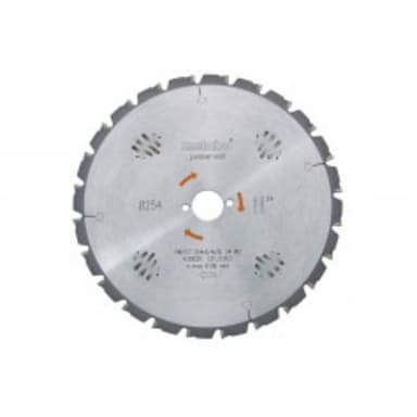 Metabo 628025000 Cirkelsågblad 254 mm 1 st