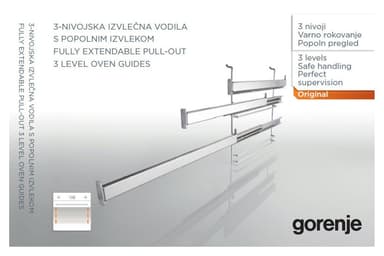 Gorenje Teleskopskenor till ugn