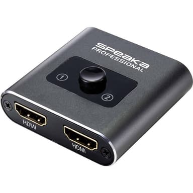 SpeaKa Professional SP-BDS-120 1+2 Port HDMI-Switch