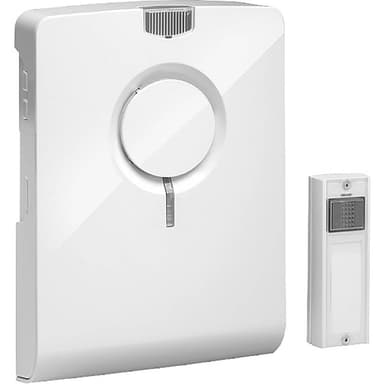 Grothe 43553 Trådlös gong Komplett set med blixt