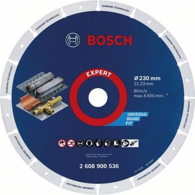 Diamantkapskiva Bosch Accessories 2608900536 Diameter