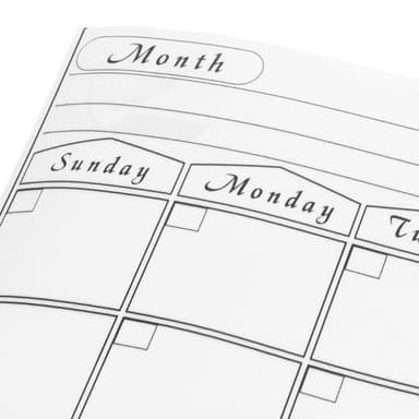 Magnetisk månadskalender