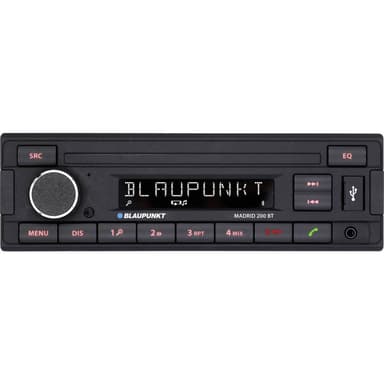Blaupunkt Madrid 200 BT Bilstereo Bluetooth - Elgiganten