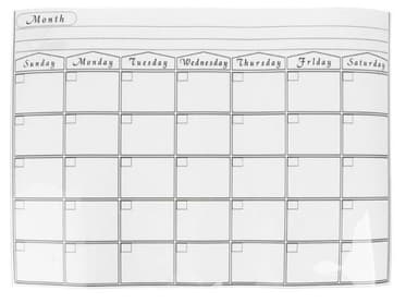 Magnetisk månadskalender