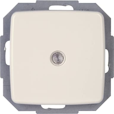 Kopp 1 st Insats Tryckknapp RIVO Renvit (RAL 9010)