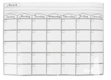 Magnetisk månadskalender