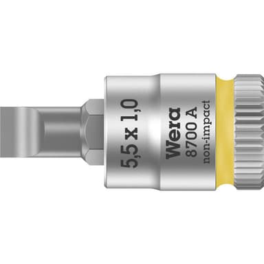 Wera 8700 A FL 05003321001 Spår Hylsnyckel-bitsinsats