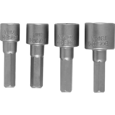 Hylsnyckelmaskinupptag-set Drivning 1/4 Bosch