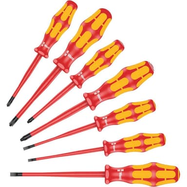 Skruvmejsel set 7 delar Wera 160iss/7