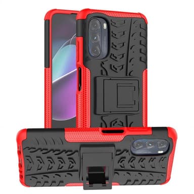 Stöttåligt skal med ställ Motorola Moto G82 5G - Röd