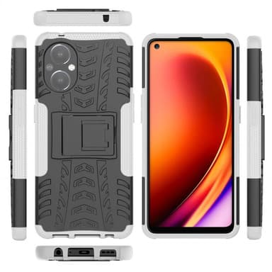 Stöttåligt skal med ställ OnePlus Nord N20 5G - Vit