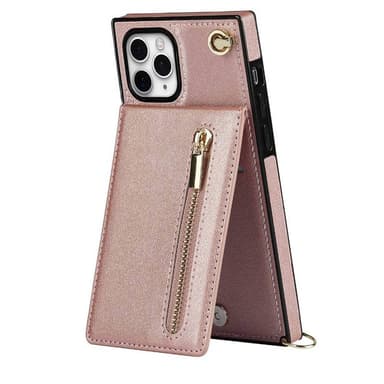 Zipper necklace case Apple iPhone 11 Pro Max - Rosè