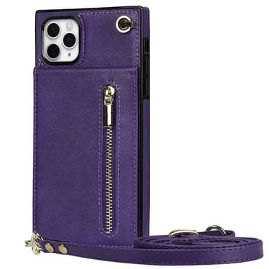 Zipper necklace case Apple iPhone 11 Pro - Lila
