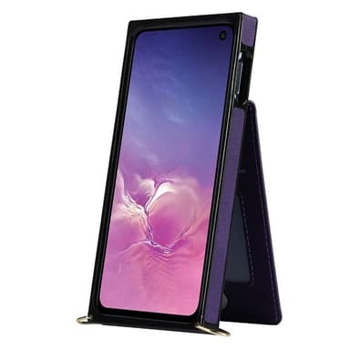Zipper necklace case Samsung Galaxy S10e - Lila