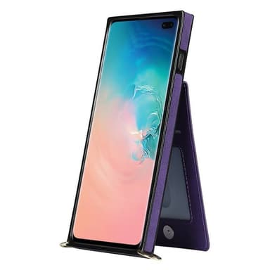 Zipper necklace case Samsung Galaxy S10 Plus - Lila