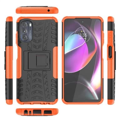 Stöttåligt skal med ställ Motorola Moto G82 5G - Orange