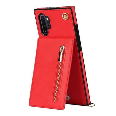 Zipper necklace case Samsung Galaxy Note 10 Plus - Röd