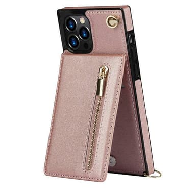 Zipper necklace case Apple iPhone 12 Pro Max - Rosè