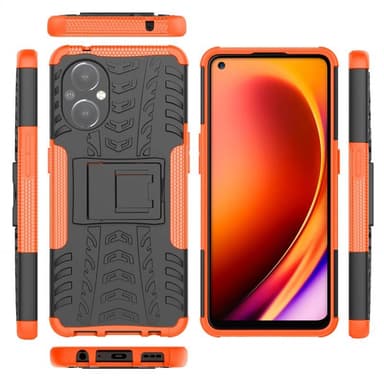 Stöttåligt skal med ställ OnePlus Nord N20 5G - Orange