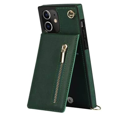 Zipper necklace case Apple iPhone 11 - Grön