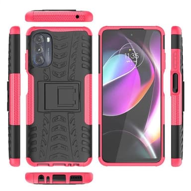 Stöttåligt skal med ställ Motorola Moto G82 5G - Rosa