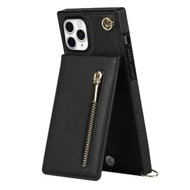 Zipper necklace case Apple iPhone 11 Pro Max - Svart