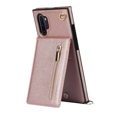 Zipper necklace case Samsung Galaxy Note 10 Plus - Rosè