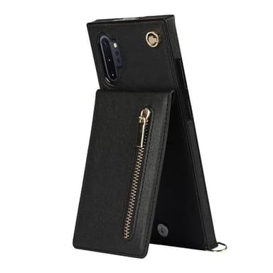 Zipper necklace case Samsung Galaxy Note 10 Plus - Svart