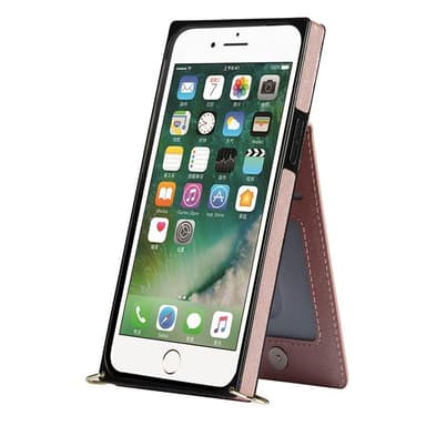 Zipper necklace case Apple iPhone 8 Plus - Rosè