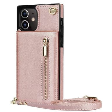 Zipper necklace case Apple iPhone 11 - Rosè
