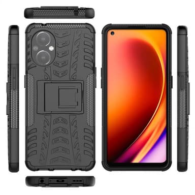 Stöttåligt skal med ställ OnePlus Nord N20 5G - Svart