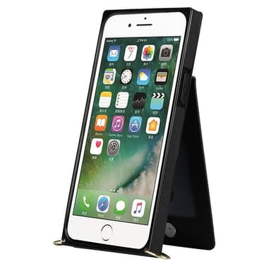 Zipper necklace case Apple iPhone 8 Plus - Svart
