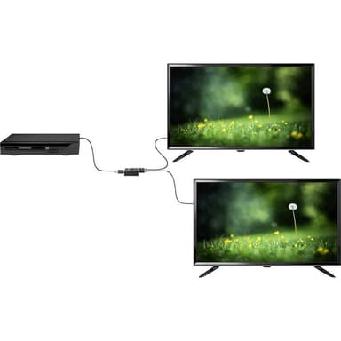 SpeaKa Professional 2 Port HDMI-Switch dubbelriktad