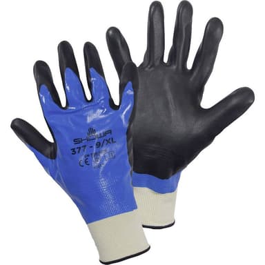 Polyester, Nylon, Nitril Monteringshandskar Storlek