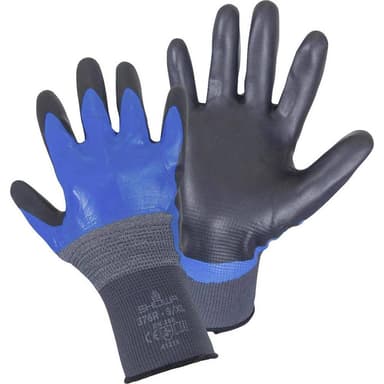 Nylon, Nitril Monteringshandskar Storlek (handskar): 9,