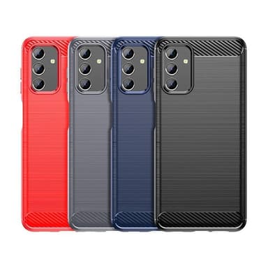 SKALO Samsung A13 4G Armor Carbon Stöttåligt TPU-skal - Blå