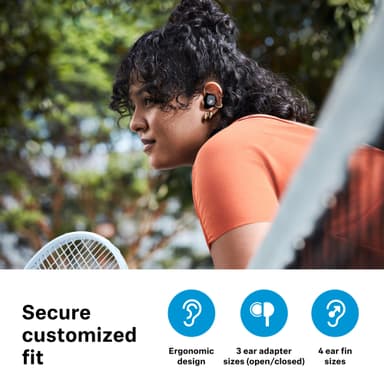 Sennheiser Sport true wireless in-ear hörlurar (svart)