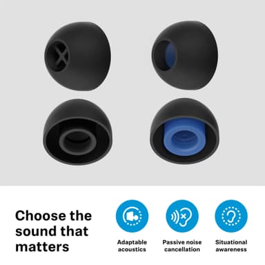 Sennheiser Sport true wireless in-ear hörlurar (svart)
