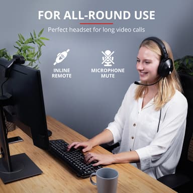 Trust OZO USB headset för dator