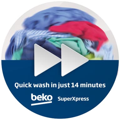 Beko tvättmaskin BWFT7104210MB