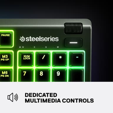 SteelSeries Apex 3 tangentbord för gaming