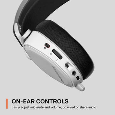 SteelSeries Arctis 7 Plus headset (vit)