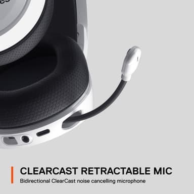 SteelSeries Arctis 7 Plus headset (vit)