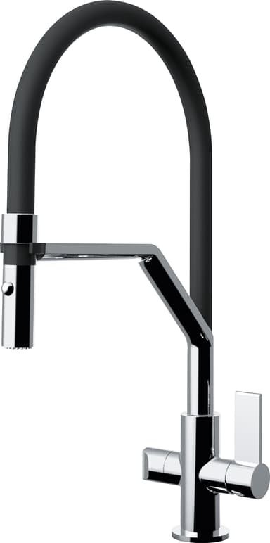 Franke Neptune Semi-Pro kran med ventil (krom)