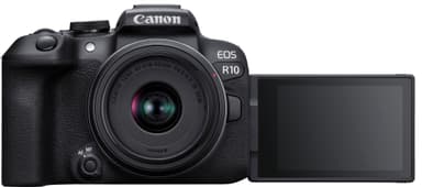 Canon EOS R10 spegellös kamera + RF-S 18-45mm IS STM-objektiv