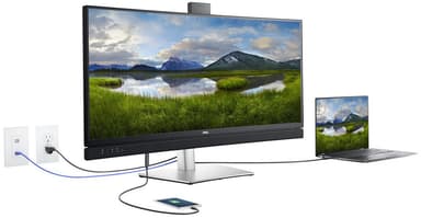 Dell C3422WE 34" välvd bildskärm med webbkamera