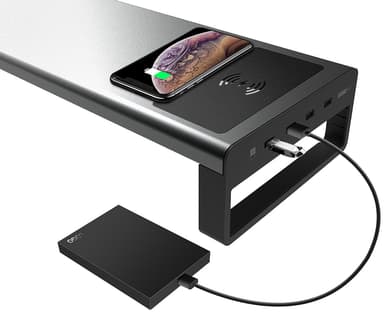 Essentials trådlöst USB-bildskärmsställ