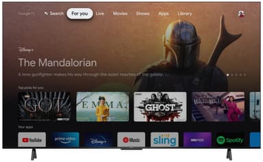 TCL 75" P635 4K LED Smart TV (2022)