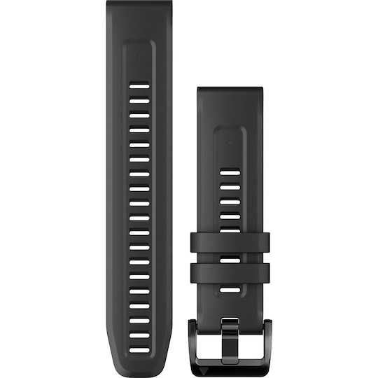 Garmin QuickFit klockrem i silikon 22mm (svart)