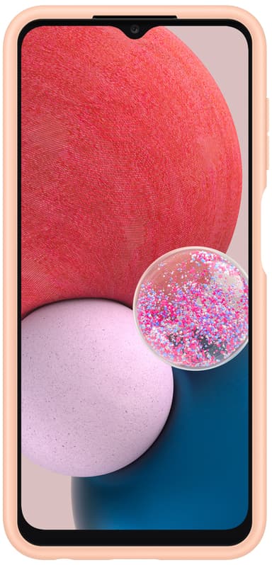 Samsung Galaxy A13 kortfodral (persika)